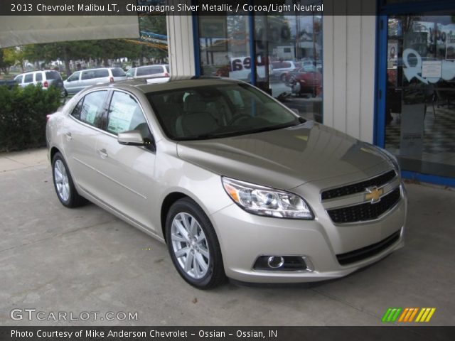 2013 Chevrolet Malibu LT in Champagne Silver Metallic