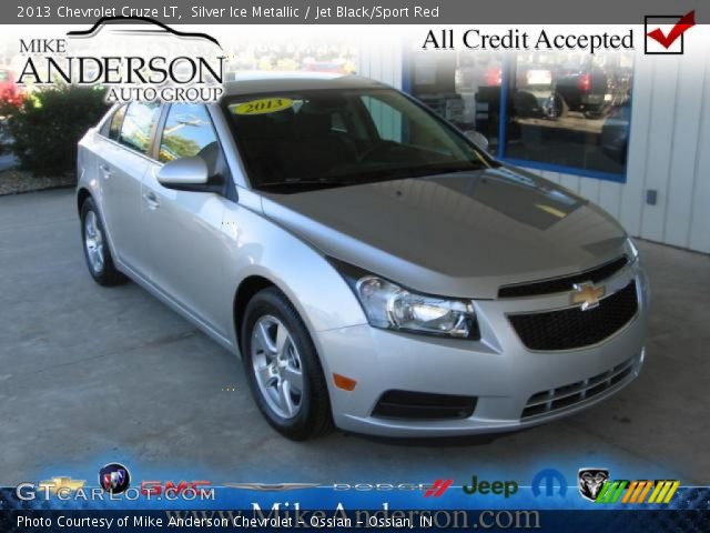 2013 Chevrolet Cruze LT in Silver Ice Metallic