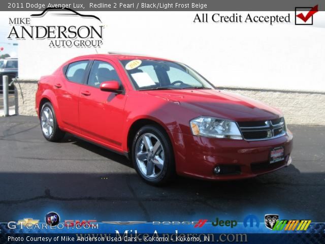 2011 Dodge Avenger Lux in Redline 2 Pearl