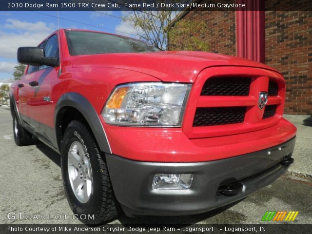 2010 Dodge Ram 1500 TRX Crew Cab in Flame Red