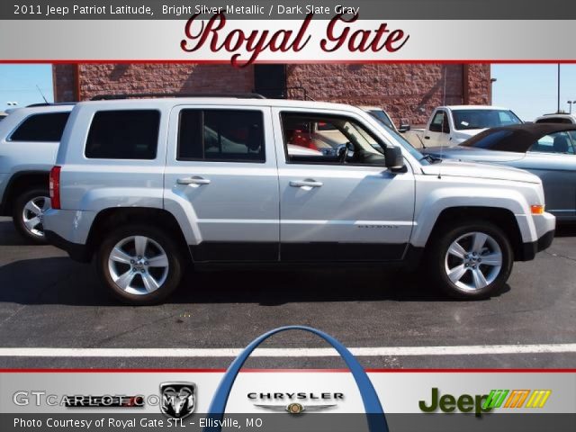 2011 Jeep Patriot Latitude in Bright Silver Metallic