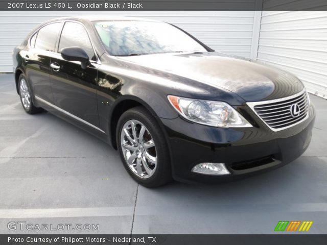 2007 Lexus LS 460 L in Obsidian Black