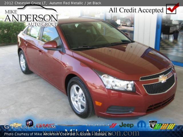 2012 Chevrolet Cruze LT in Autumn Red Metallic