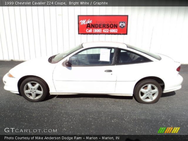 1999 Chevrolet Cavalier Z24 Coupe in Bright White