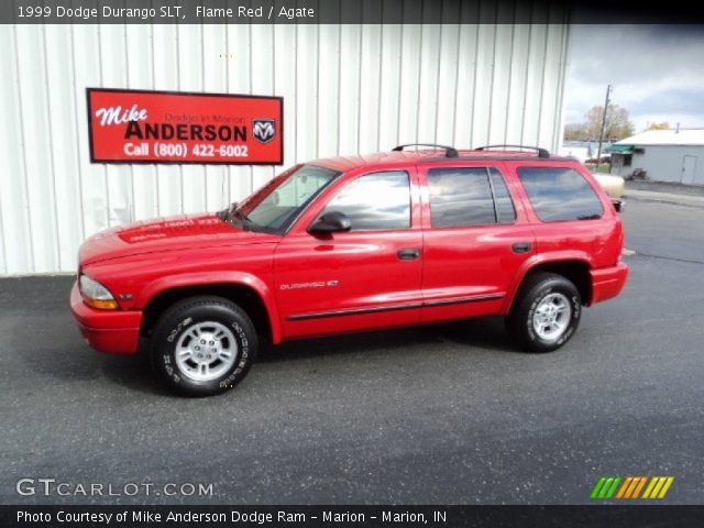 1999 Dodge Durango SLT in Flame Red