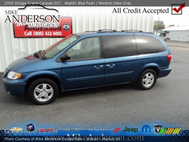 2005 Dodge Grand Caravan SXT in Atlantic Blue Pearl