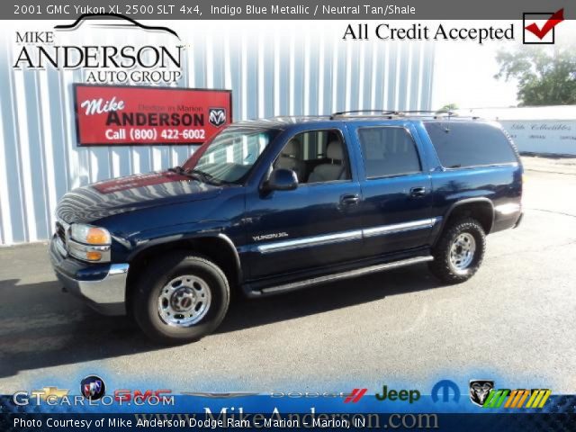 2001 GMC Yukon XL 2500 SLT 4x4 in Indigo Blue Metallic