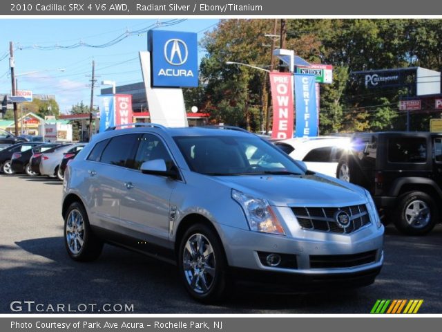 2010 Cadillac SRX 4 V6 AWD in Radiant Silver