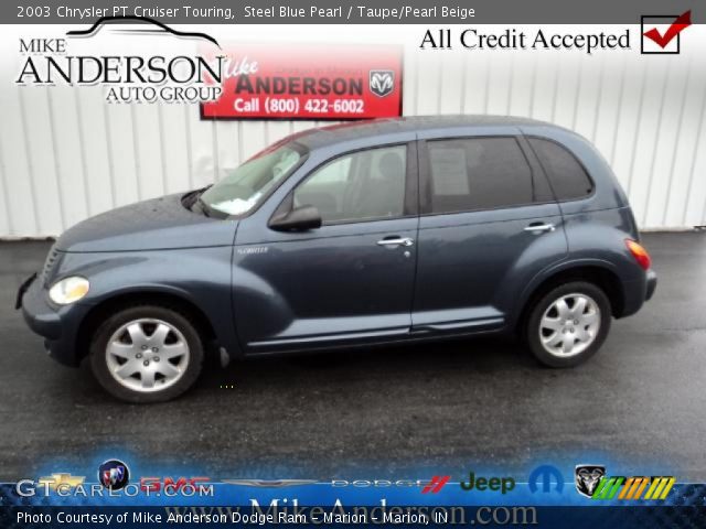2003 Chrysler PT Cruiser Touring in Steel Blue Pearl