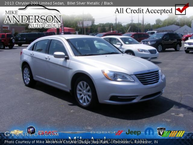 2013 Chrysler 200 Limited Sedan in Billet Silver Metallic