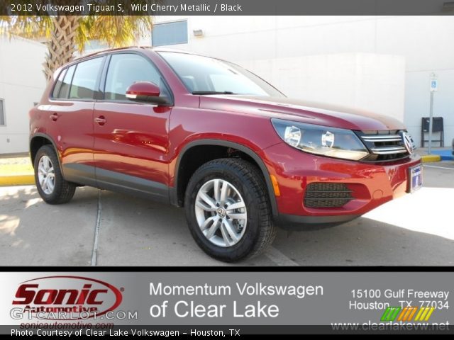 2012 Volkswagen Tiguan S in Wild Cherry Metallic