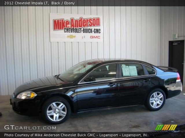 2012 Chevrolet Impala LT in Black
