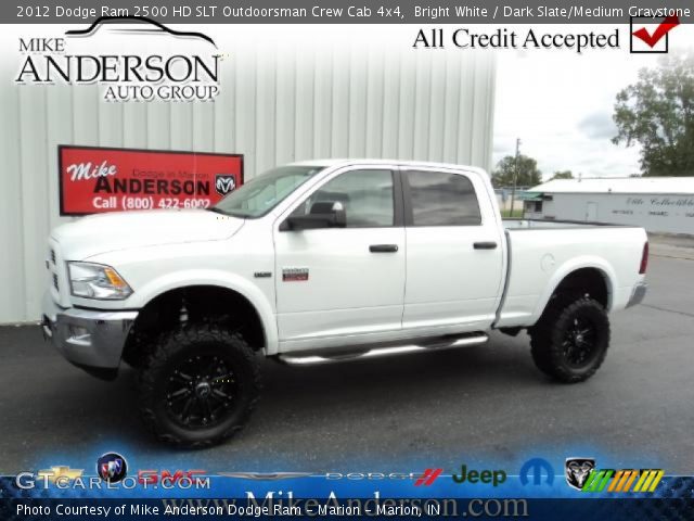 2012 Dodge Ram 2500 HD SLT Outdoorsman Crew Cab 4x4 in Bright White