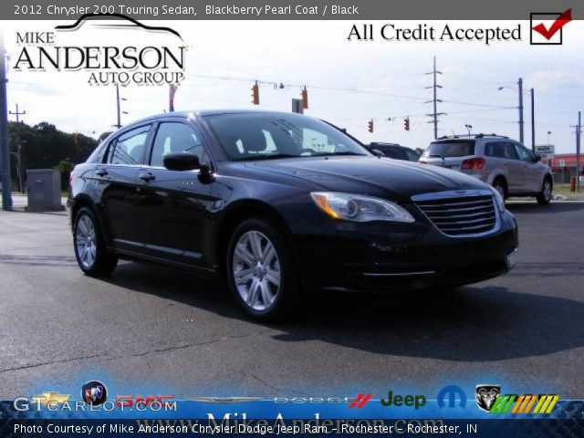 2012 Chrysler 200 Touring Sedan in Blackberry Pearl Coat