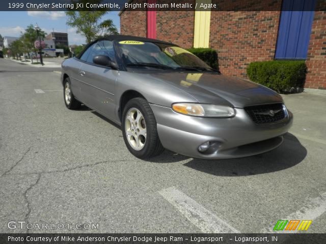 1999 Chrysler Sebring JXi Convertible in Bright Platinum Metallic