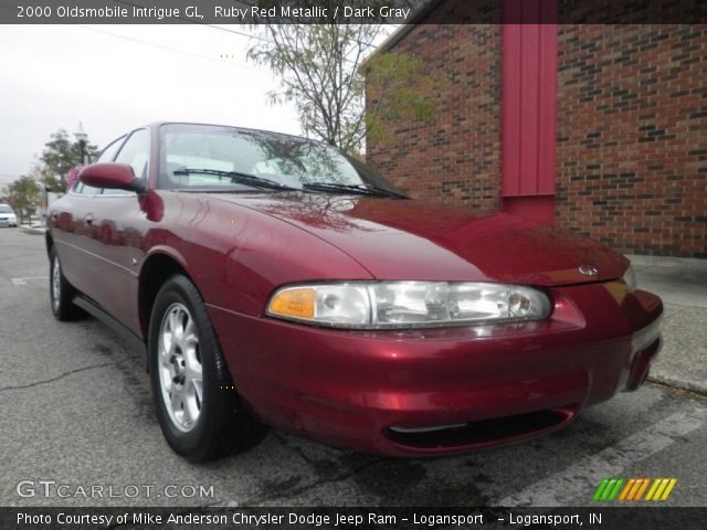 2000 Oldsmobile Intrigue GL in Ruby Red Metallic