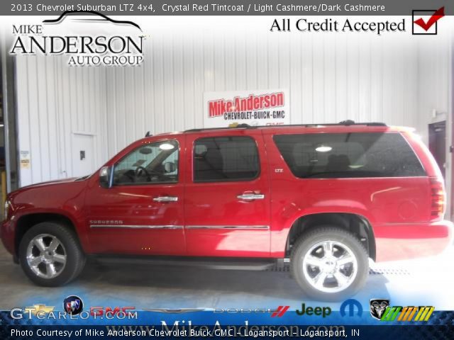 2013 Chevrolet Suburban LTZ 4x4 in Crystal Red Tintcoat
