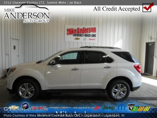 2013 Chevrolet Equinox LTZ in Summit White