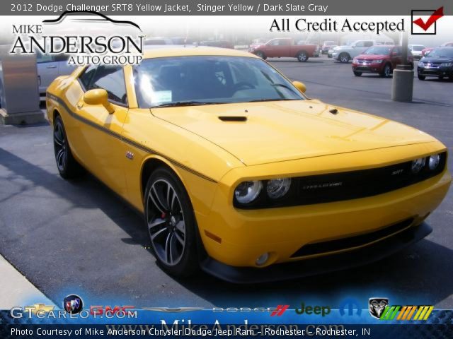 2012 Dodge Challenger SRT8 Yellow Jacket in Stinger Yellow