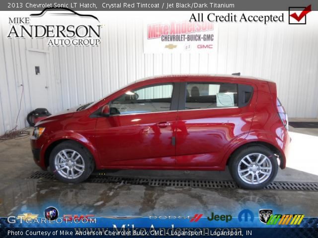 2013 Chevrolet Sonic LT Hatch in Crystal Red Tintcoat