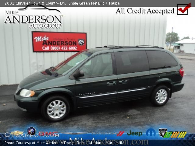 2001 Chrysler Town & Country LXi in Shale Green Metallic
