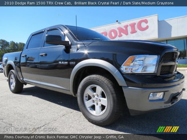 2010 Dodge Ram 1500 TRX Crew Cab in Brilliant Black Crystal Pearl