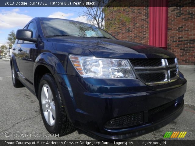 2013 Dodge Journey SE in Fathom Blue Pearl