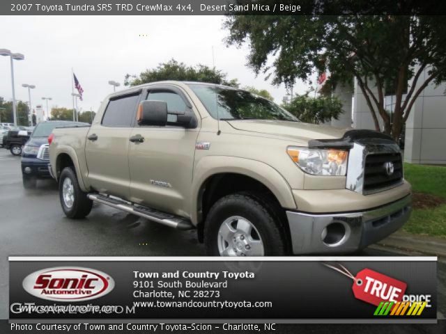 2007 Toyota Tundra SR5 TRD CrewMax 4x4 in Desert Sand Mica