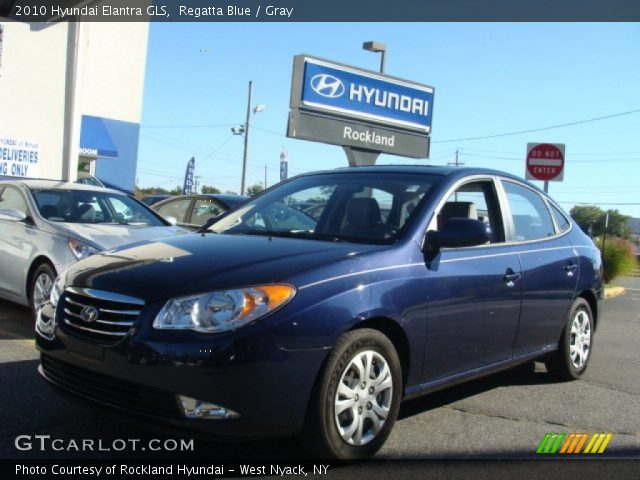 2010 Hyundai Elantra GLS in Regatta Blue