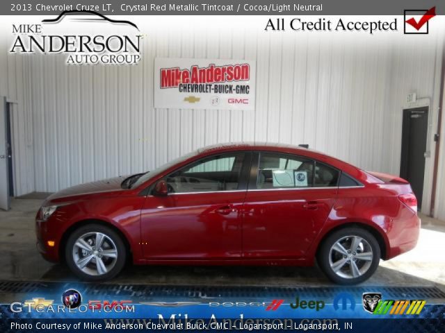 2013 Chevrolet Cruze LT in Crystal Red Metallic Tintcoat