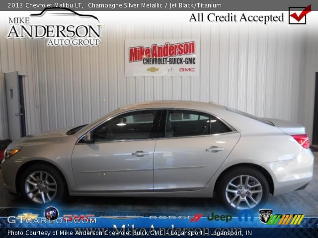 2013 Chevrolet Malibu LT in Champagne Silver Metallic