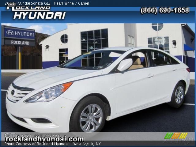 2011 Hyundai Sonata GLS in Pearl White