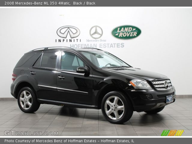 2008 Mercedes-Benz ML 350 4Matic in Black