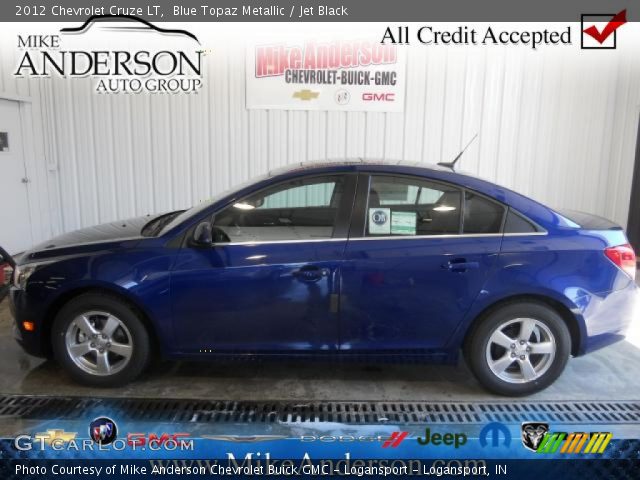 2012 Chevrolet Cruze LT in Blue Topaz Metallic