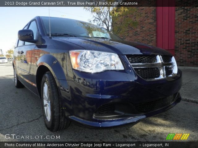 2013 Dodge Grand Caravan SXT in True Blue Pearl