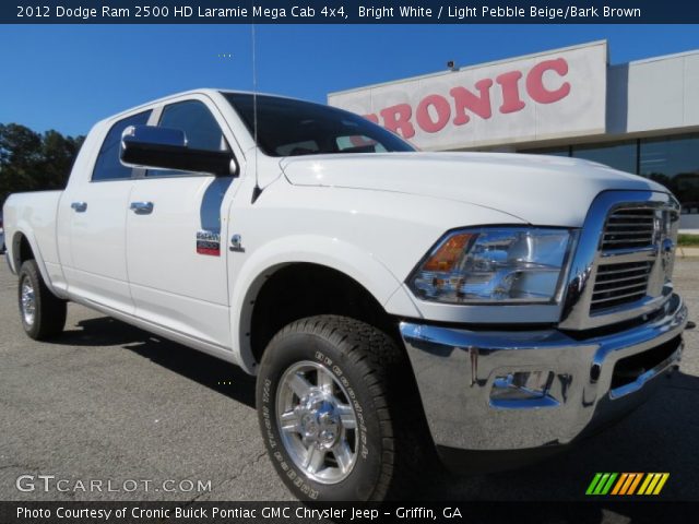 2012 Dodge Ram 2500 HD Laramie Mega Cab 4x4 in Bright White