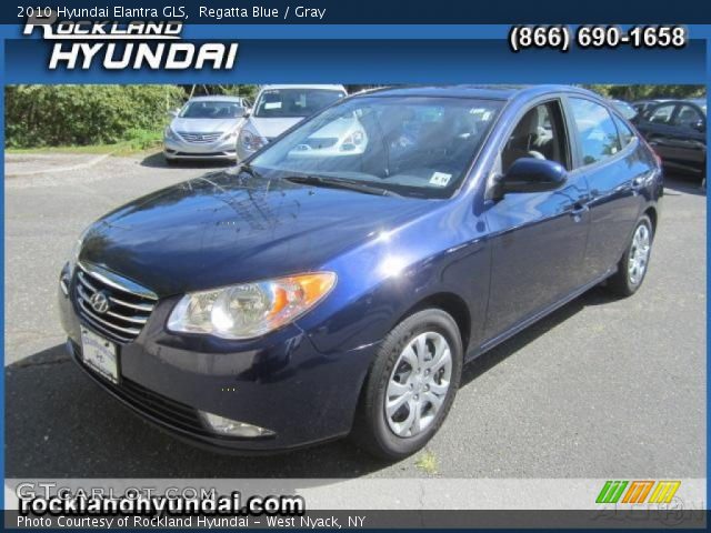 2010 Hyundai Elantra GLS in Regatta Blue