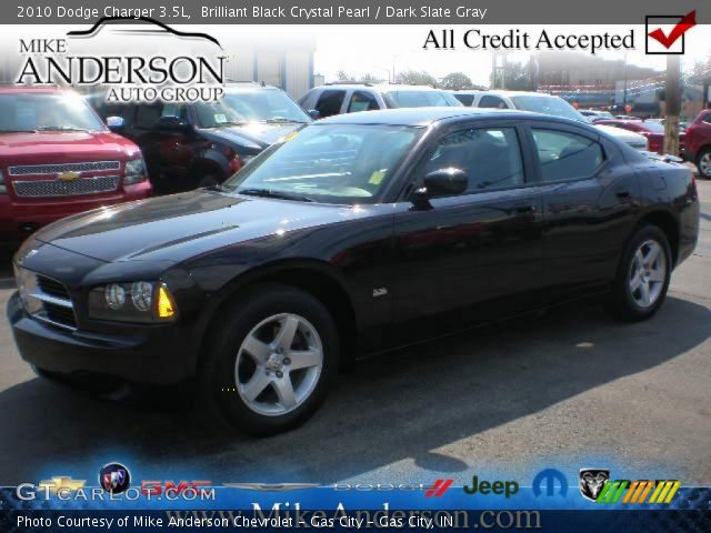 2010 Dodge Charger 3.5L in Brilliant Black Crystal Pearl