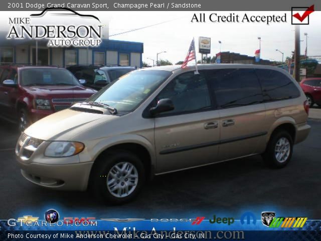2001 Dodge Grand Caravan Sport in Champagne Pearl