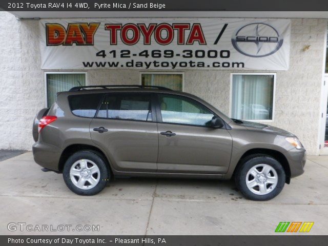 2012 Toyota RAV4 I4 4WD in Pyrite Mica