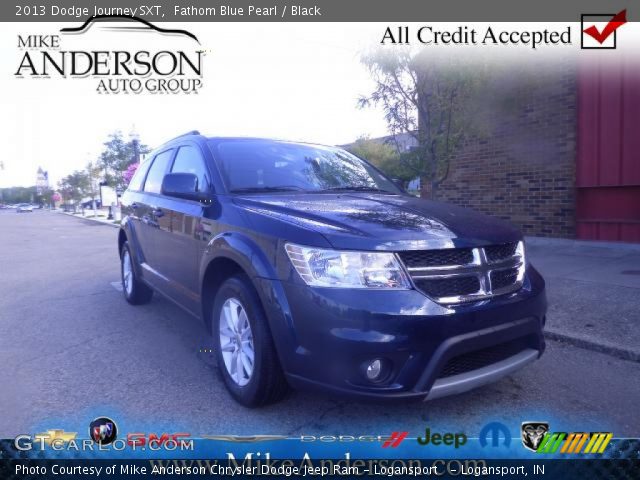 2013 Dodge Journey SXT in Fathom Blue Pearl