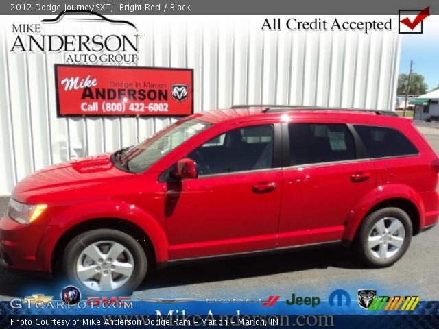 2012 Dodge Journey SXT in Bright Red