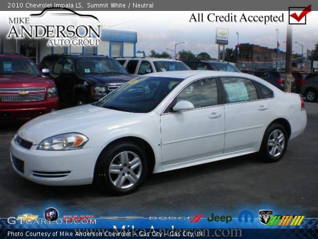 2010 Chevrolet Impala LS in Summit White