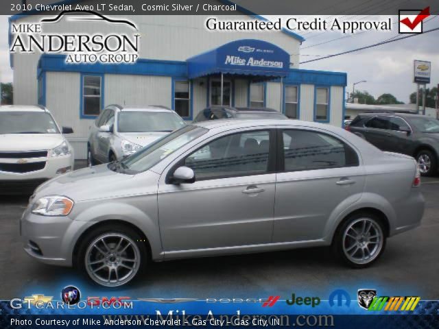 2010 Chevrolet Aveo LT Sedan in Cosmic Silver