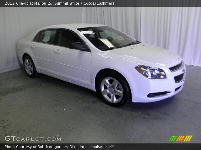 2012 Chevrolet Malibu LS in Summit White