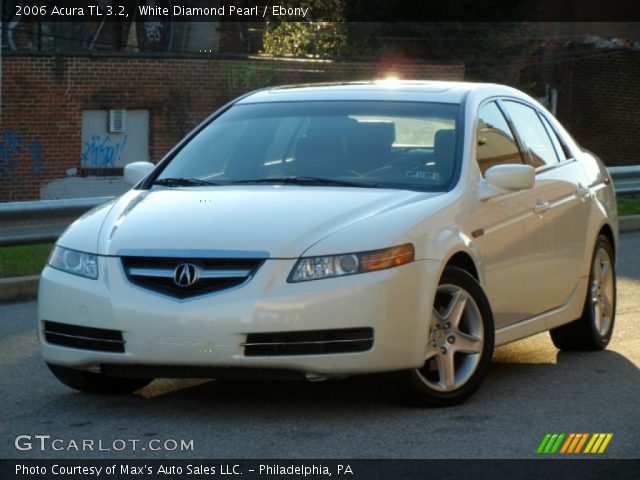 2006 Acura TL 3.2 in White Diamond Pearl