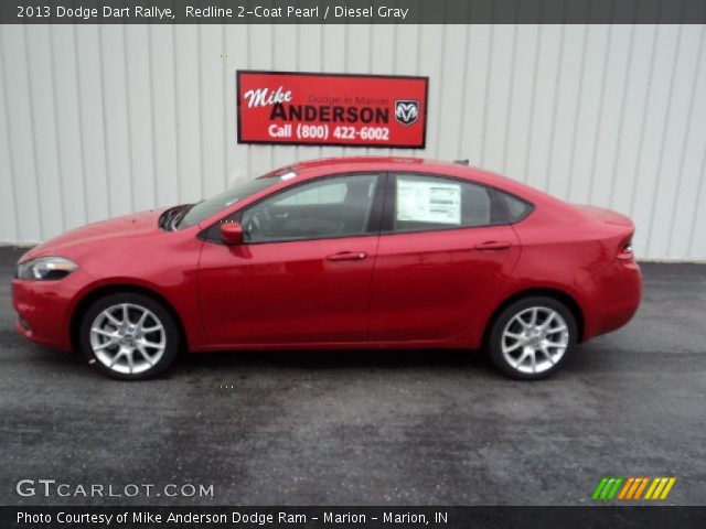 2013 Dodge Dart Rallye in Redline 2-Coat Pearl