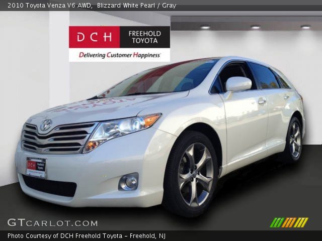 2010 Toyota Venza V6 AWD in Blizzard White Pearl