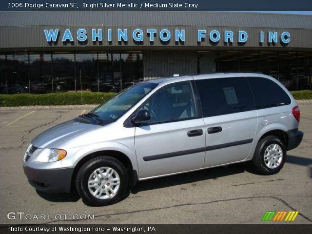 2006 Dodge Caravan SE in Bright Silver Metallic