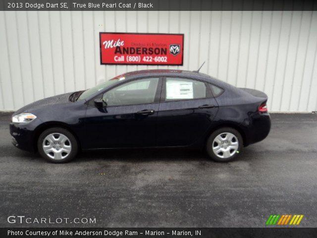 2013 Dodge Dart SE in True Blue Pearl Coat